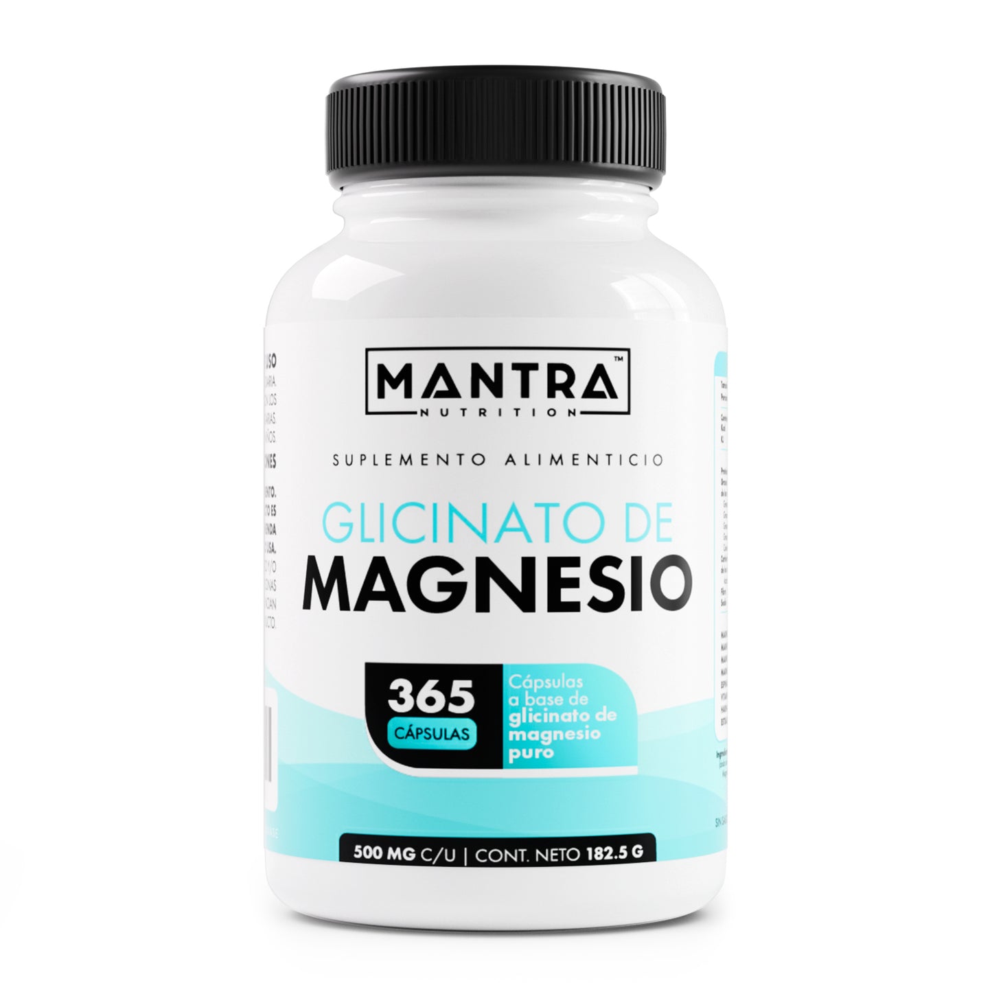 Glicinato de Magnesio | 365 Cápsulas – Alta Biodisponibilidad