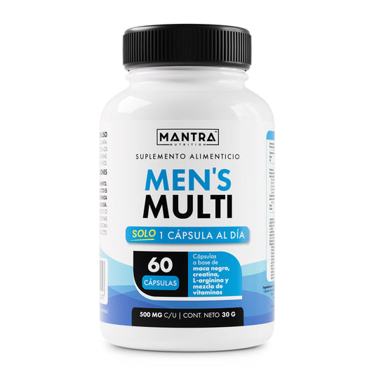 Multivitamínico Hombre | 60 Cápsulas – Fórmula Práctica de Alto Impacto