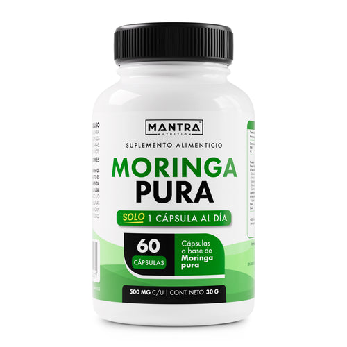 Moringa | 60 Cápsulas – Superalimento Rico en Nutrientes