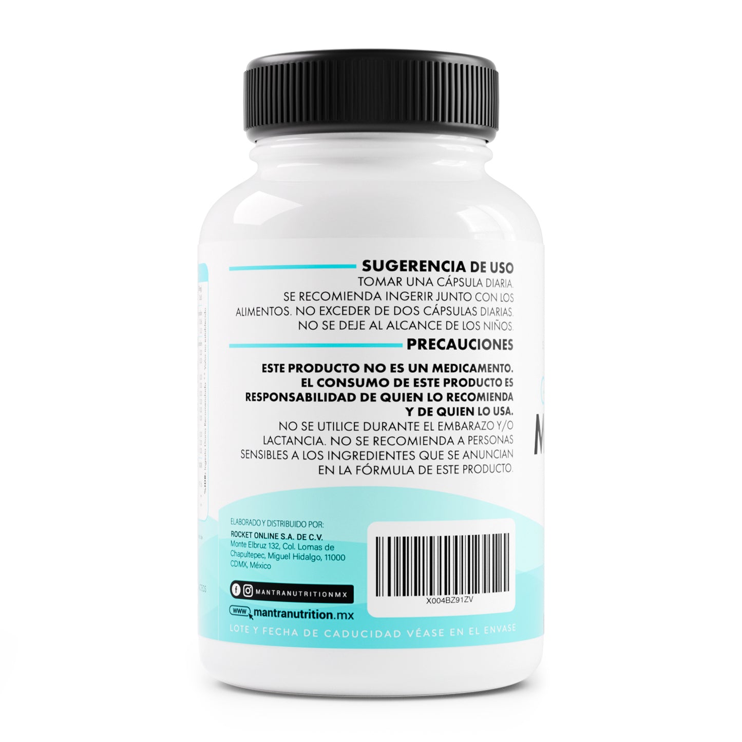 Glicinato de Magnesio | 365 Cápsulas – Alta Biodisponibilidad