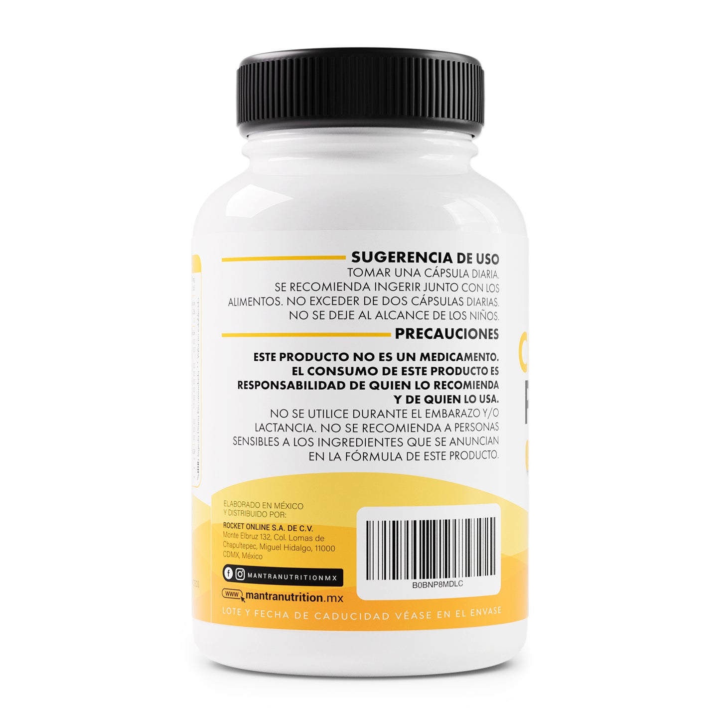 Citrato de Potasio | 365 Cápsulas – 500 mg de Potasio Puro