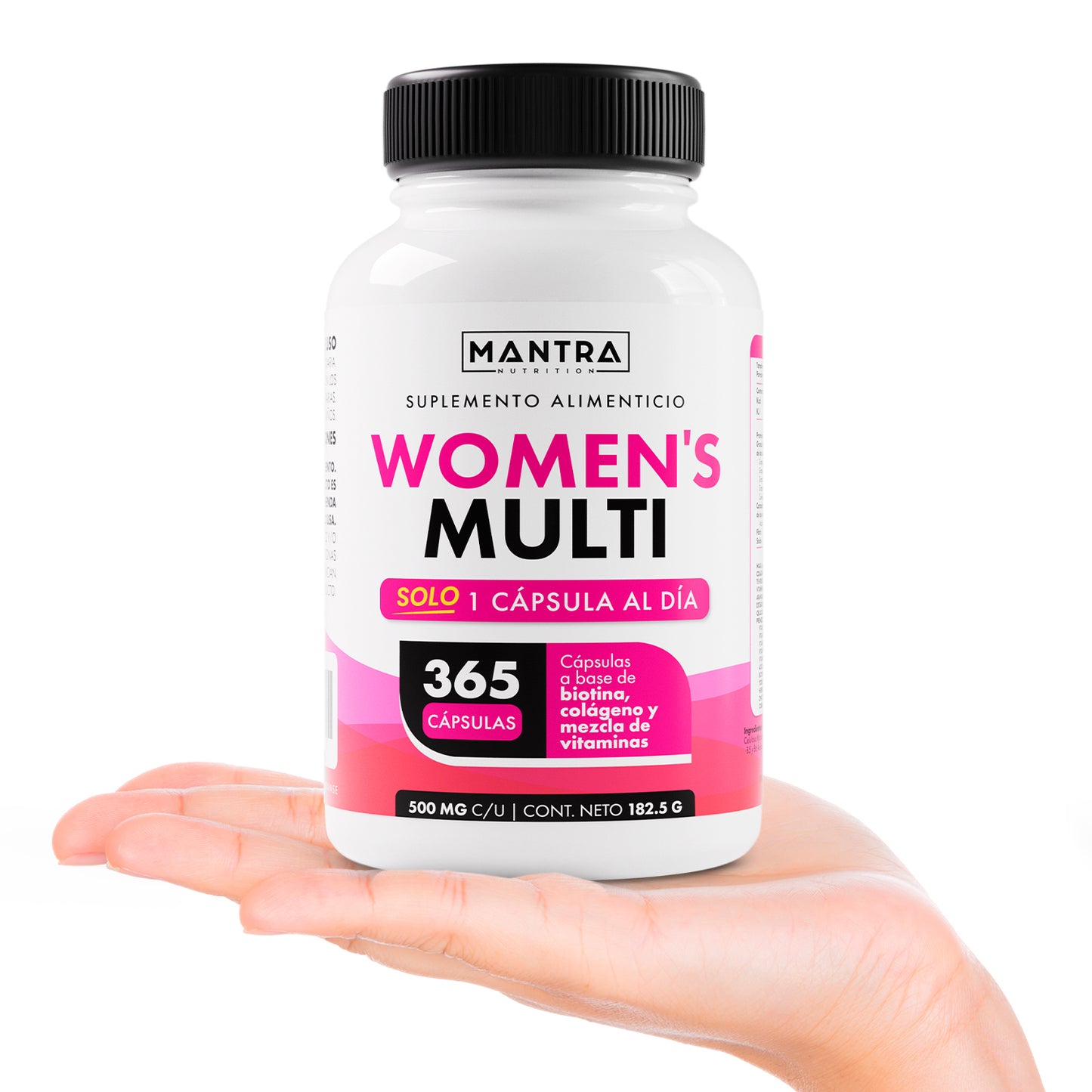 Multivitamínico Mujer | 365 Cápsulas – Belleza y Salud Femenina