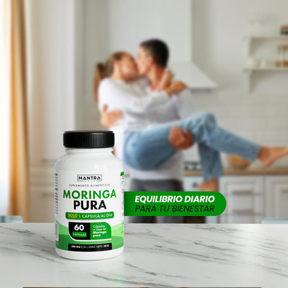 Moringa | 60 Cápsulas – Superalimento Rico en Nutrientes