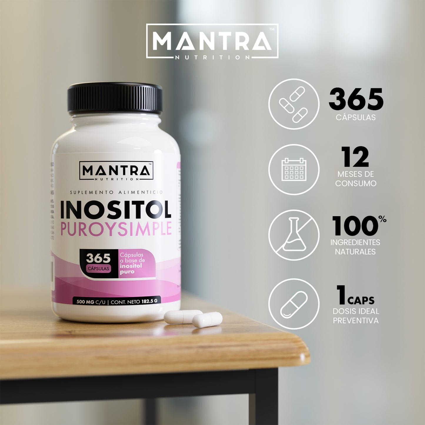 Inositol Natural | Equilibrio Hormonal y Emocional