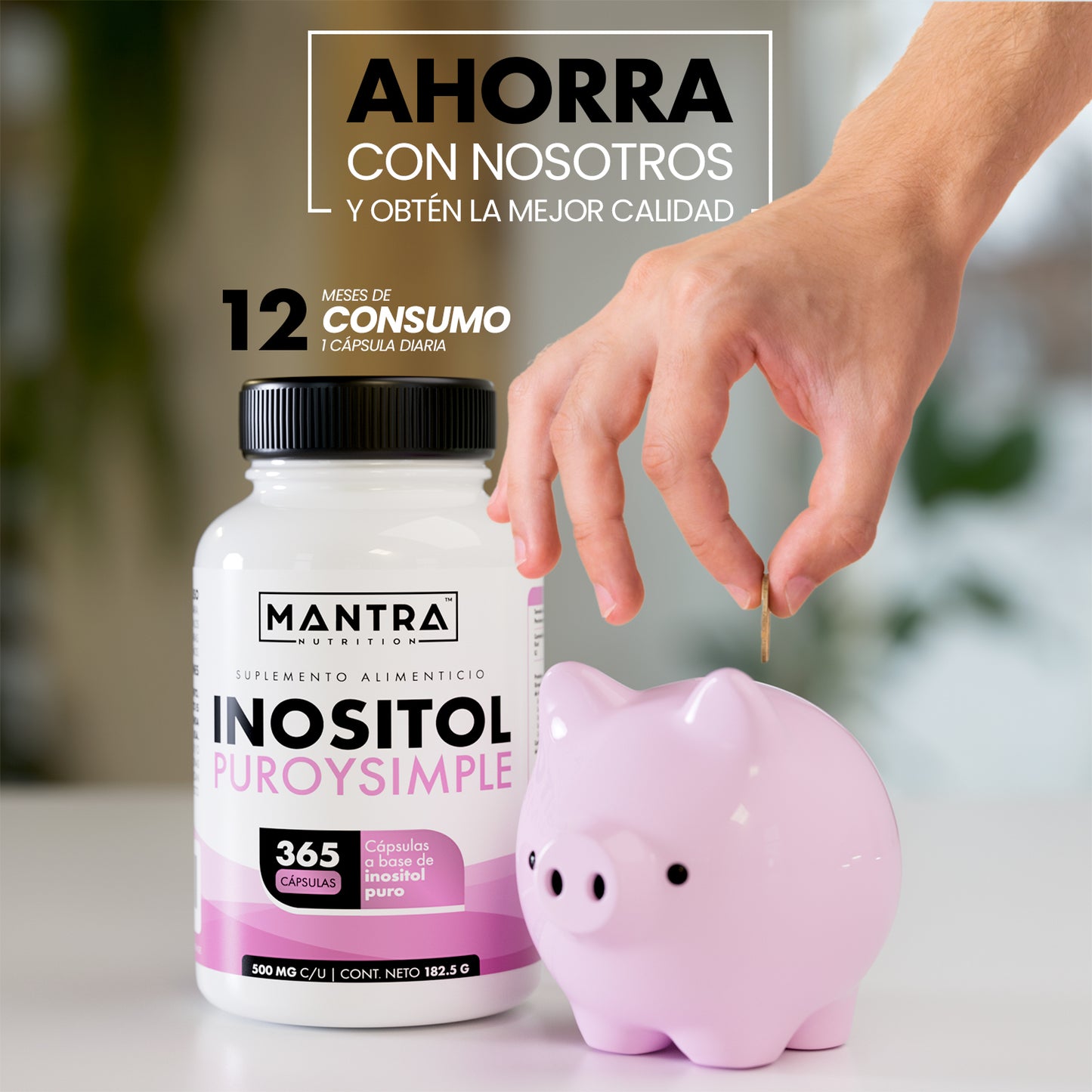 Inositol Natural | Equilibrio Hormonal y Emocional