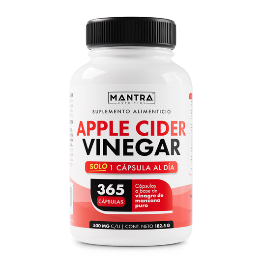 Vinagre de Manzana | 365 Cápsulas – Salud Digestiva y Detox Natural