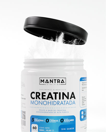 Creatina Monohidratada | Mantra Nutrition – Potencia Muscular Natural
